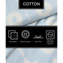 Pieni Unikko 3 Piece Duvet Cover Set, Full/Queen