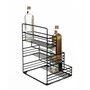 Iron Condiment Bottle Holder - 12 Capacity