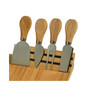Windsor hardwood Cheese Board Set -Tools, Cheese Markers, Bowl