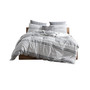 Remarkable Atayal Clip Jacquard 5 Piece Comforter Set, Full/Queen
