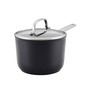 Hard-Anodized 3 Quart Induction Nonstick Saucepan with Lid