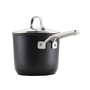 Hard-Anodized 3 Quart Induction Nonstick Saucepan with Lid