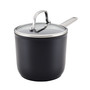 Hard-Anodized 3 Quart Induction Nonstick Saucepan with Lid