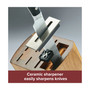 AlwaysSharp Japanese Steel 8-Pc. Knife Block Set