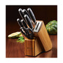 AlwaysSharp Japanese Steel 8-Pc. Knife Block Set