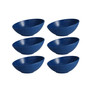Camp Blue Tilt Bowl 8.5" Set/6