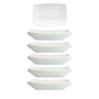 Melamine Street Eats Boat 8.5x5.75" Set/6