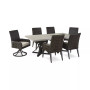Cypress Point 7-pc. Outdoor Dining Set (Rectangle Table, 4 Dining Chairs, 2 Swivel Rocker Chairs)