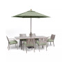 Wayland Outdoor Aluminum 7-Pc. Dining Set (84" x 42" Rectangle Dining Table & 6 Dining Chairs), Created for Macy's