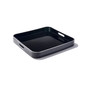 Square Trays with Rim, Set of 2