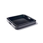 Square Trays with Rim, Set of 2