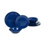 Cobalt Blue 12-Pc. Melamine Dinnerware Set, Service for 4