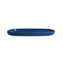 Melamine Camp Blue Coupe Platter 14x9"