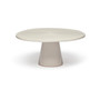 Ceramic Medium Food Stand, 09.8" x 4.3"