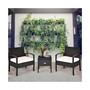 3PC Outdoor Patio Rattan Furniture Set Storage Coffee Table Cushioned Sofa