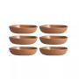 Melamine Sandia Coupe Bowl 6.75" Set/6