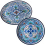 Talavera 2-Pc. Melamine Platter Set
