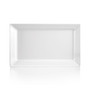 Diamond Melamine White Large Rectangle Platter