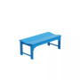 Backless All-Weather Outdoor Bench for Patio Garden
