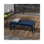 Backless All-Weather Outdoor Bench for Patio Garden