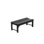Backless All-Weather Outdoor Bench for Patio Garden