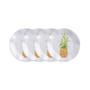 Melamine Aloha 5.5" Canape Plate Set/4