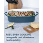 Cast Aluminum 5.7 Quart Roaster with Lid