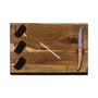 Toscana® by Delio Acacia Wood Cheese Board & Tools Set