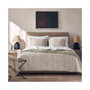 Textured Print 2 Piece Comforter Set - Twin, Beige