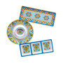 Palermo Melamine Hostess Set, 3 Piece