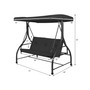 Converting Outdoor Swing Canopy Hammock 3 Seats Patio Deck Furniture