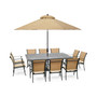 Beachmont II Outdoor 11-Pc. Dining Set (84" x 60" Dining Table and 10 Dining Chairs), Created for Macy's
