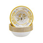 Bee Sweet Melamine Bowl Set, 6 Piece