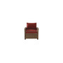 Bradenton Outdoor Wicker Arm Chair With Cushions