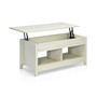 Lift Top Coffee Table w/ Hidden Storage Compartment & Lower Shelf