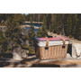 Red Canasta Grande Wicker Basket
