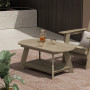 Outdoor Patio All-weather Modern Coffee Table