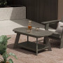 Outdoor Patio All-weather Modern Coffee Table