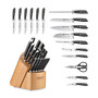 Voyage Series Forged German Steel 17-Pc. Cutlery Set