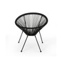 Anson Outdoor Hammock Weave Chair Set, 2 Piece