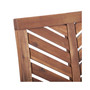 Patio Wood Chairs, Set Of 2