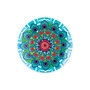 Melamine 15"  Raj Lazy Susan with Non-Slip Base