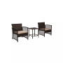 3-Piece Outdoor Patio Conversation Set