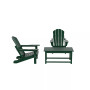 3-Piece Outdoor Paio Adirondack Conversation Set