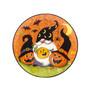 Halloween Gnomes Dessert Plate Set, 4 Pieces