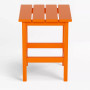 All-Weather Outdoor Patio Poly Adirondack Side Table