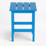 All-Weather Outdoor Patio Poly Adirondack Side Table