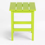 All-Weather Outdoor Patio Poly Adirondack Side Table