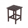 All-Weather Outdoor Patio Poly Adirondack Side Table