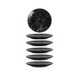 Melamine Palace Onyx Coupe Round Plate 10.75" Set/6